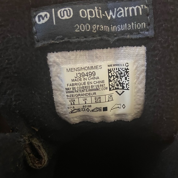 EUC Men’s Merrell Hiking Boot- Size 9.5 - Picture 6 of 11